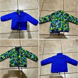 Burton Reversible Blue Snow Jacket 2T. only used twice